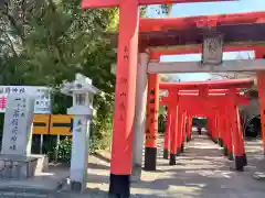 一葉稲荷神社の鳥居