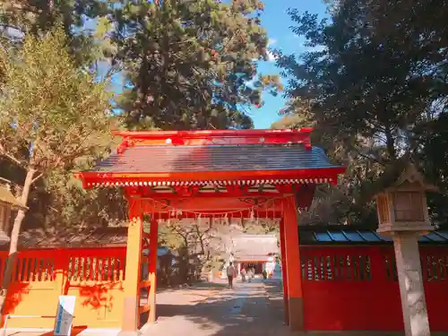 息栖神社の山門