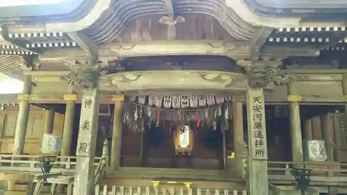 天岩戸神社の本殿