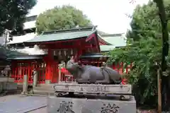 水鏡天満宮の狛犬