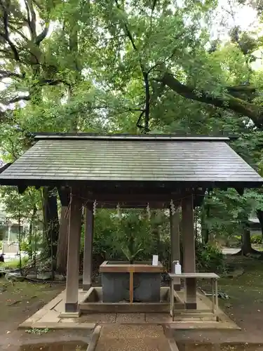 赤坂氷川神社の手水