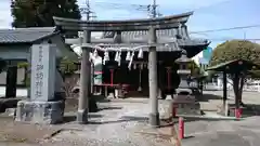 諏訪神社の鳥居