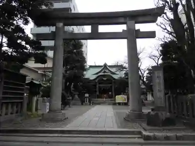 猿江神社の鳥居