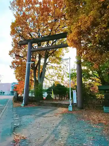 月寒神社の鳥居