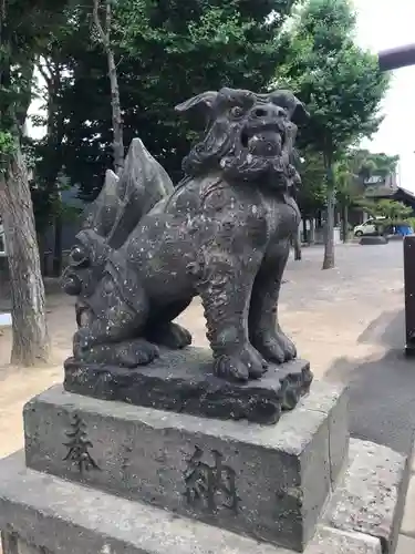 苗穂神社の狛犬