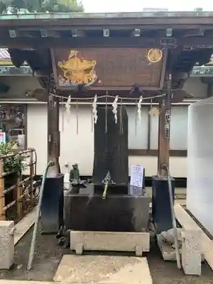 品川神社の手水舎