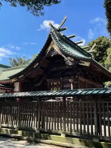 越ヶ谷久伊豆神社の本殿