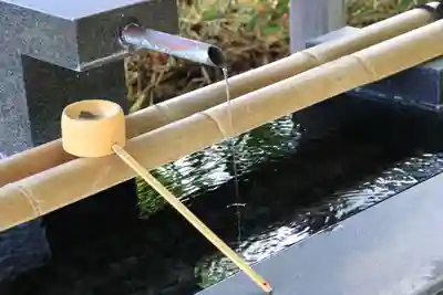 萬寿神社の手水舎