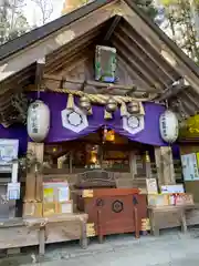 中之嶽神社の本殿