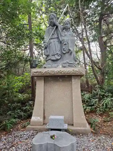 自凝島神社の像