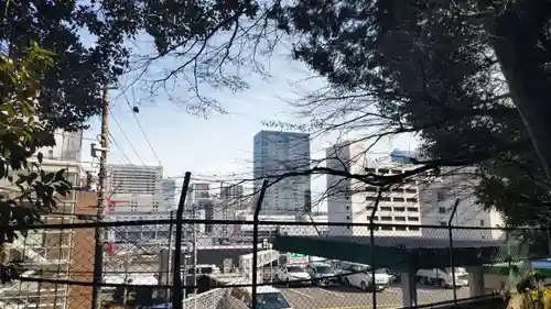 稲荷神社（さくら坂）の景色