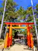 大岡白山神社の鳥居