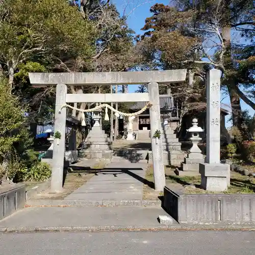 神明社の鳥居