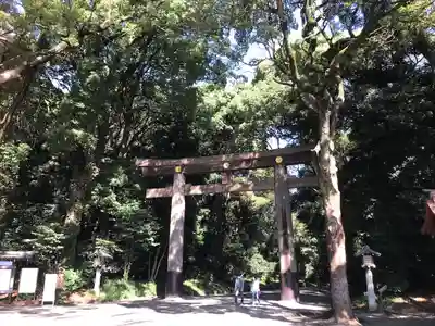 明治神宮の鳥居