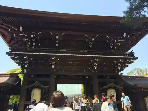 明治神宮の山門・神門