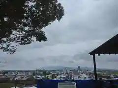 千栗八幡宮の景色