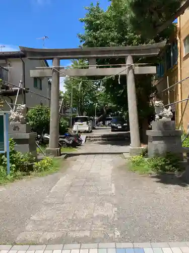 浜嶽神社の鳥居