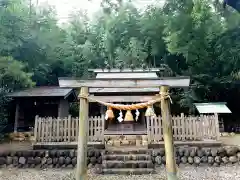 初生衣神社の鳥居