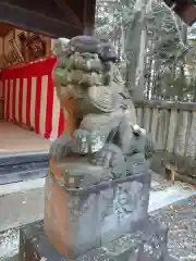 神明社の狛犬