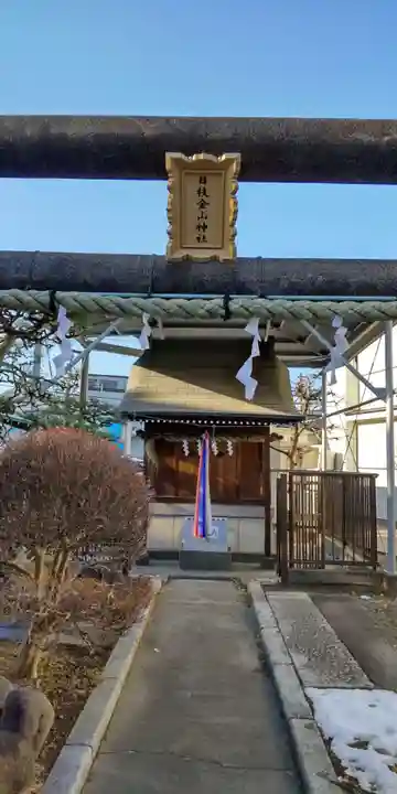 日枝金山神社の本殿・本堂