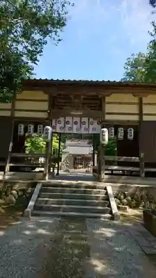 久久比神社の山門・神門
