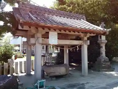 天子神社の手水舎