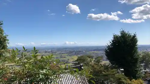 金生山 明星輪寺の景色