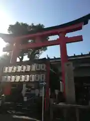 京濱伏見稲荷神社の鳥居