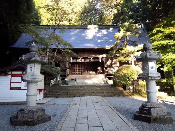 河口浅間神社の本殿・本堂