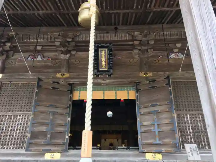 高良大社の本殿・本堂