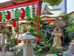 尼崎えびす神社の庭園