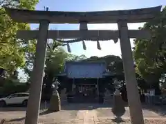 下清水八幡神社の鳥居