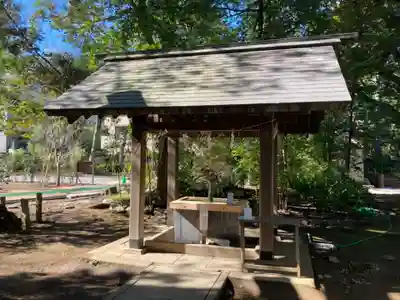 赤坂氷川神社の手水舎