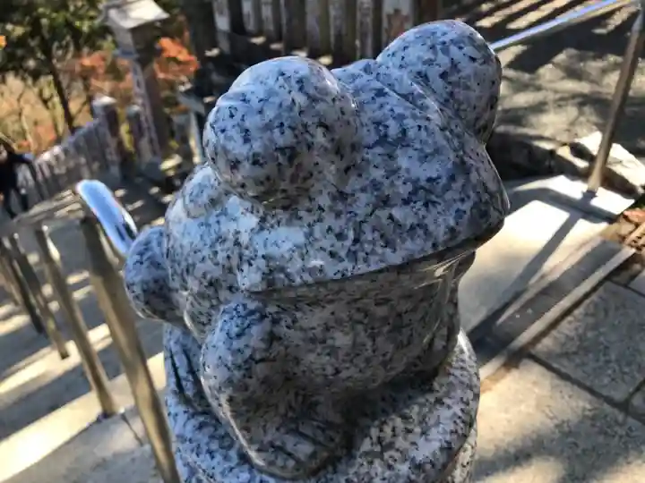 大山阿夫利神社の狛犬