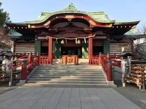 亀戸天神社の本殿・本堂