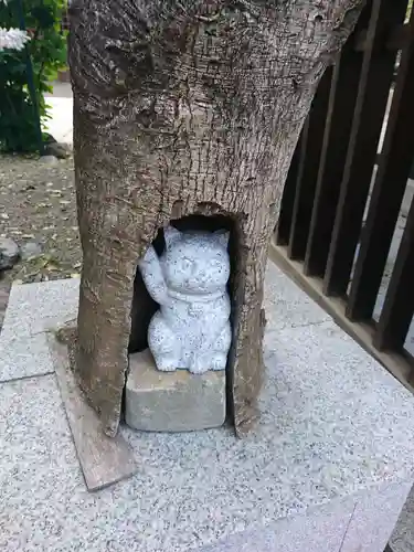 白山神社の狛犬