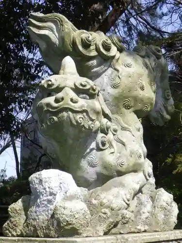 淺野神社の狛犬