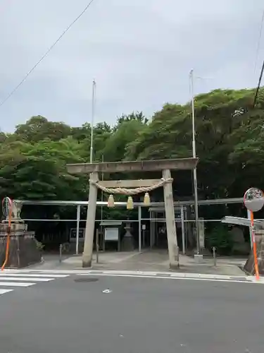 鵜森神社の鳥居