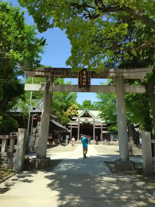 牛嶋神社の鳥居