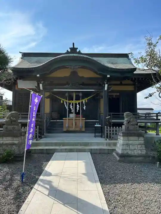 久之浜諏訪神社の本殿・本堂