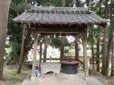 村上神社の手水舎