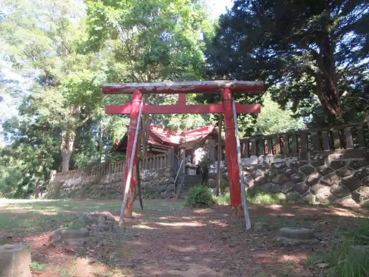片山稲荷神社の鳥居