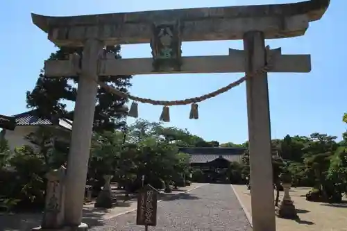 誉田八幡宮の鳥居