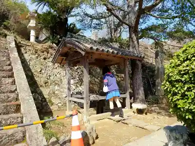童学寺の手水舎