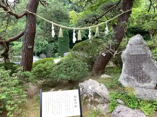 宝登山神社の庭園