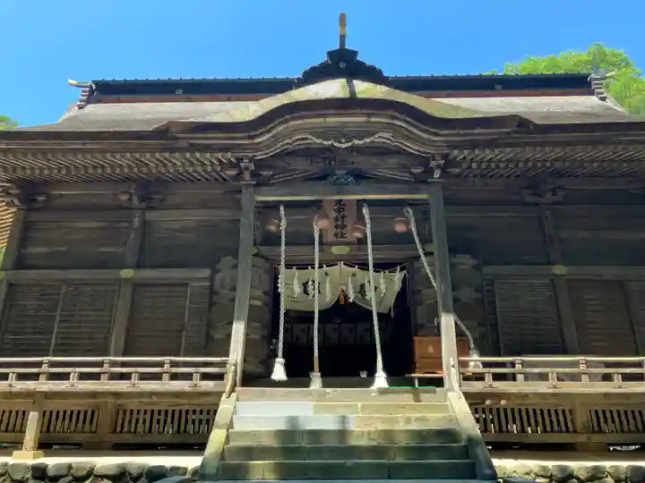 相馬中村神社の本殿・本堂