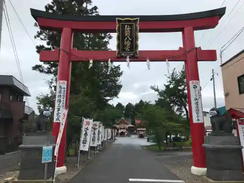 弘前八幡宮の鳥居