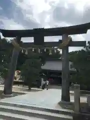 松陰神社の鳥居