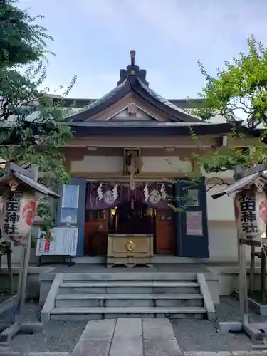 穏田神社の本殿・本堂
