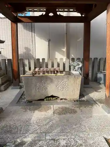 天寧寺の手水舎